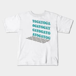 Yoga sudoku Kids T-Shirt